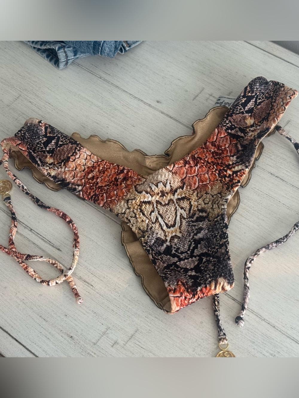 Luli Fama Skins bikini bottoms